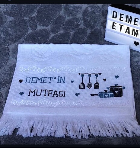 Havlu işleme etamin - Görsel 7