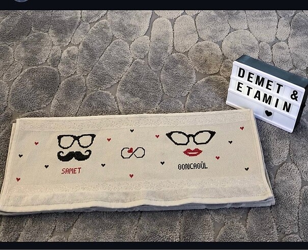 Havlu işleme etamin - Görsel 13