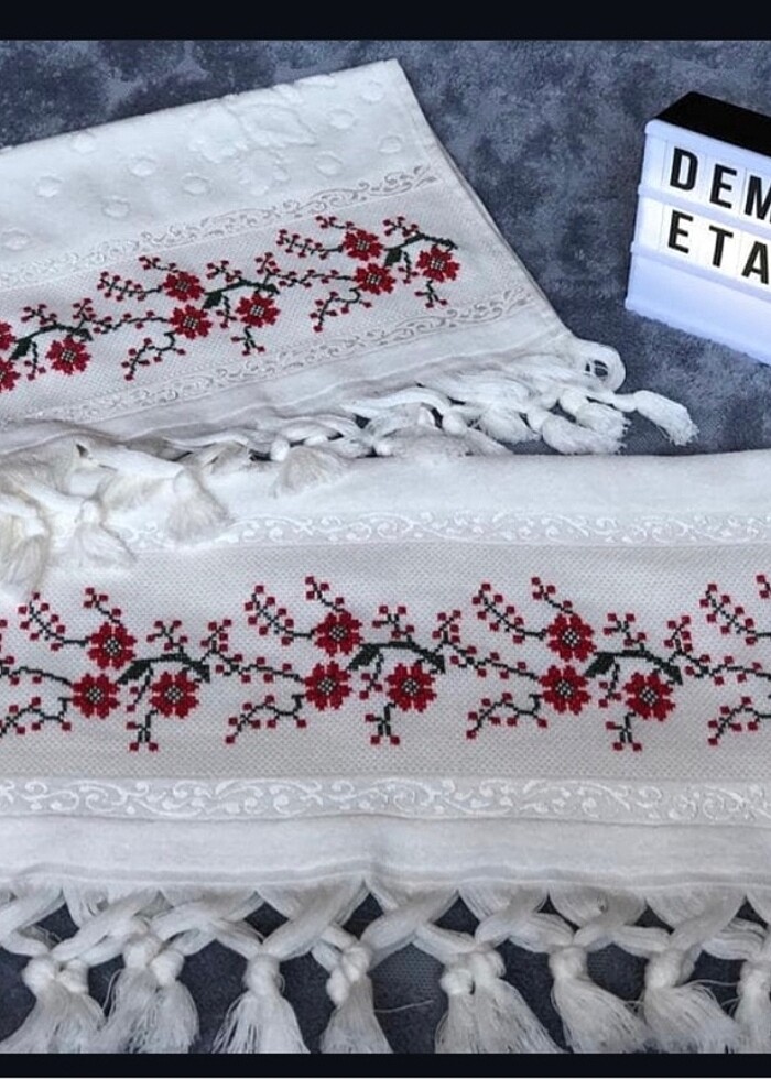 Havlu işleme etamin - Görsel 4