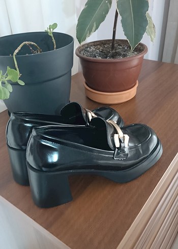 Trendyol & Milla Tokalı Siyah Kadın Topuklu Loafer