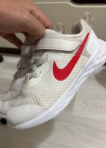 Kız Çocuk Beyaz Cırtlı Spor Ayakkabı - Görsel 2