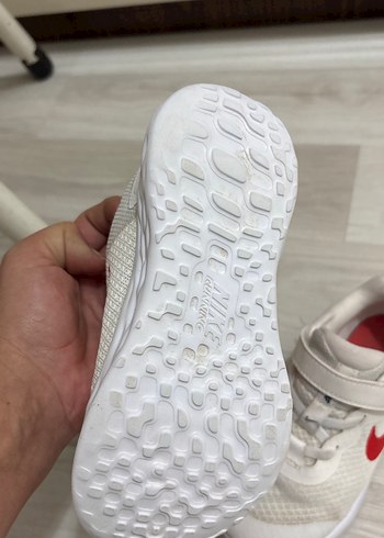 Kız Çocuk Beyaz Cırtlı Spor Ayakkabı - Görsel 3