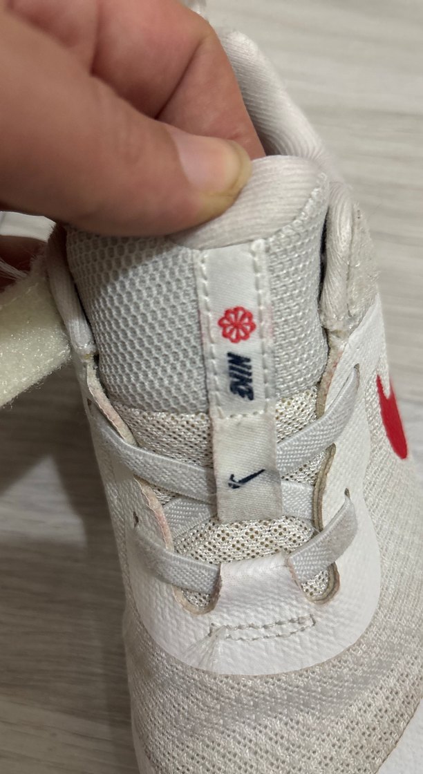 Kız Çocuk Beyaz Cırtlı Spor Ayakkabı - Görsel 4