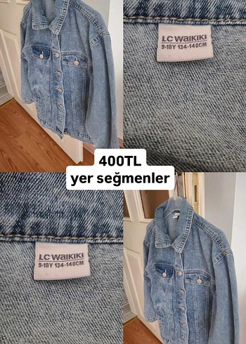 LC Waikiki Kadın Mavi Denim Ceket