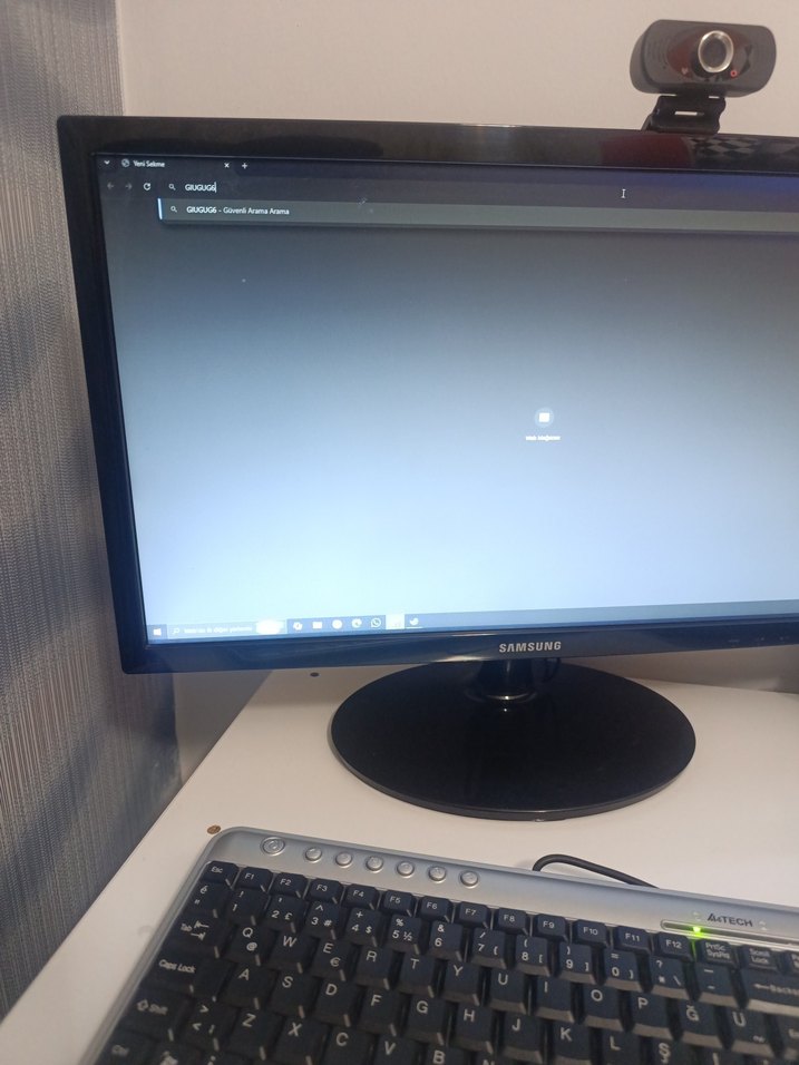 Gri A4TECH Kablolu Klavye - Görsel 3