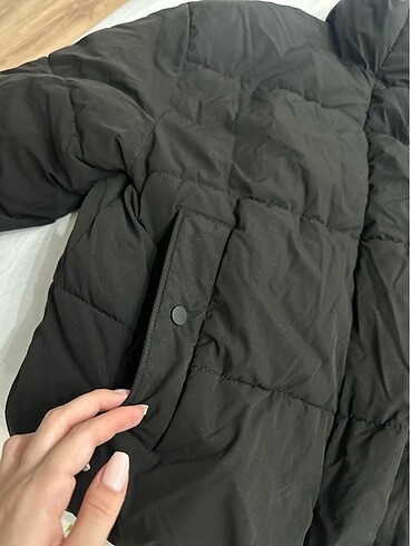 Pull and Bear siyah mont