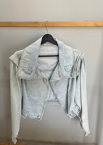 Diğer Zapal Acik Mavi Denim Ceket