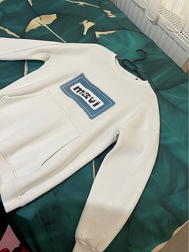 Mavi Jeans Beyaz sweatshirt