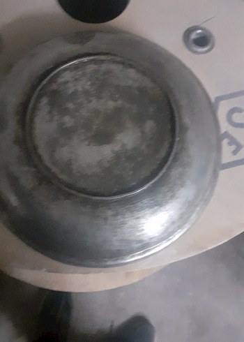 OSMANLI DAMGALI BAKIR TABAK - Görsel 3