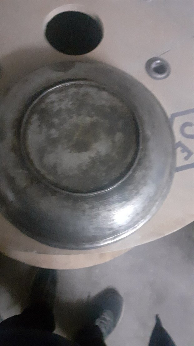 OSMANLI DAMGALI BAKIR TABAK - Görsel 3