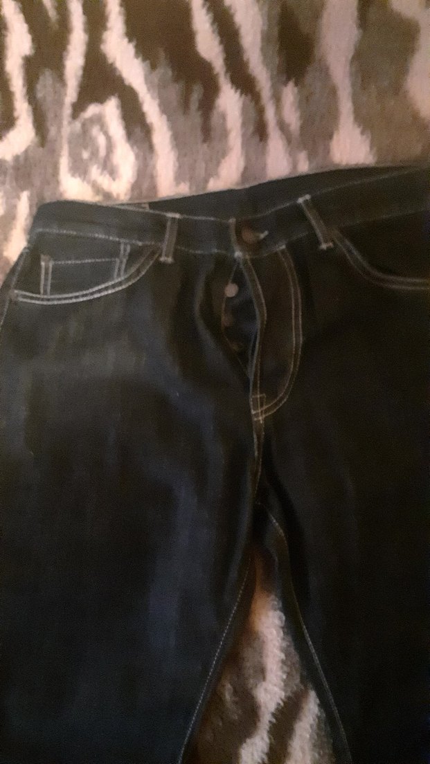 ORJINAL LEWIS 501 DUGMELI MODEL BEL KALCA PACA OLCULERI RESIMDE - Görsel 2