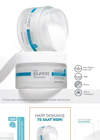 Diğer The Purest Solutions 50 ML Günlük Nemlendirici