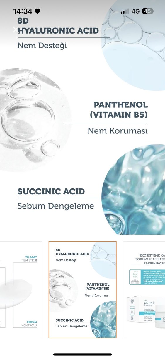 The Purest Solutions 50 ML Günlük Nemlendirici - Görsel 4