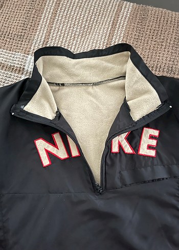 Nike Siyah unisex Yarım Fermuarlı Yağmurluk - Görsel 2