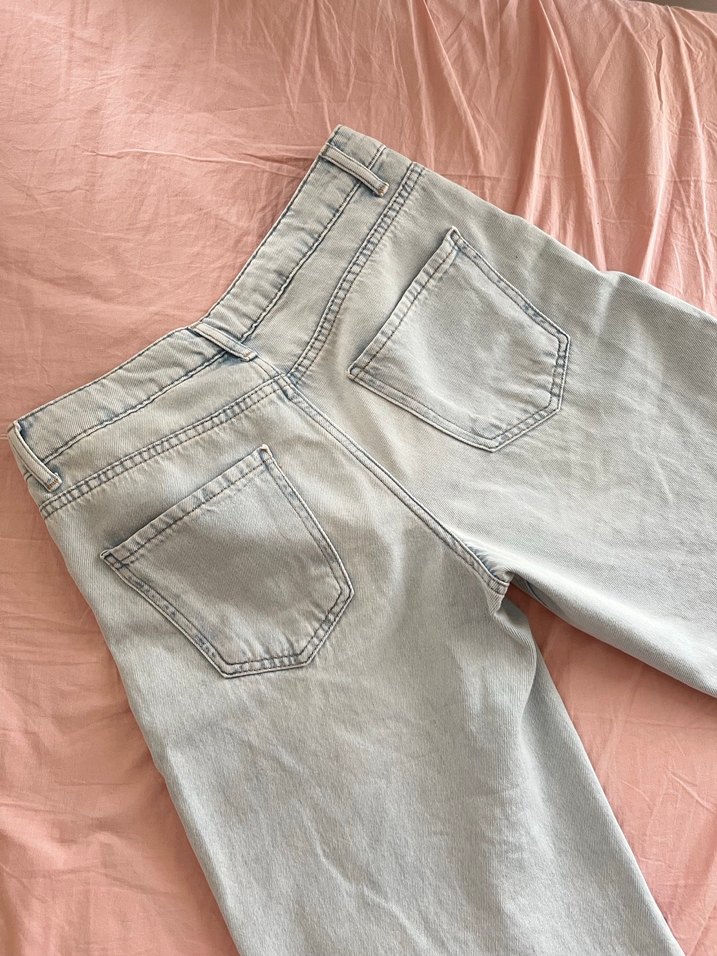 Açık mavi jean - Görsel 3