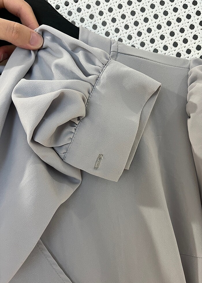 MEZUNİYET KREP KLOŞ TESETTÜR ABİYE - Görsel 3