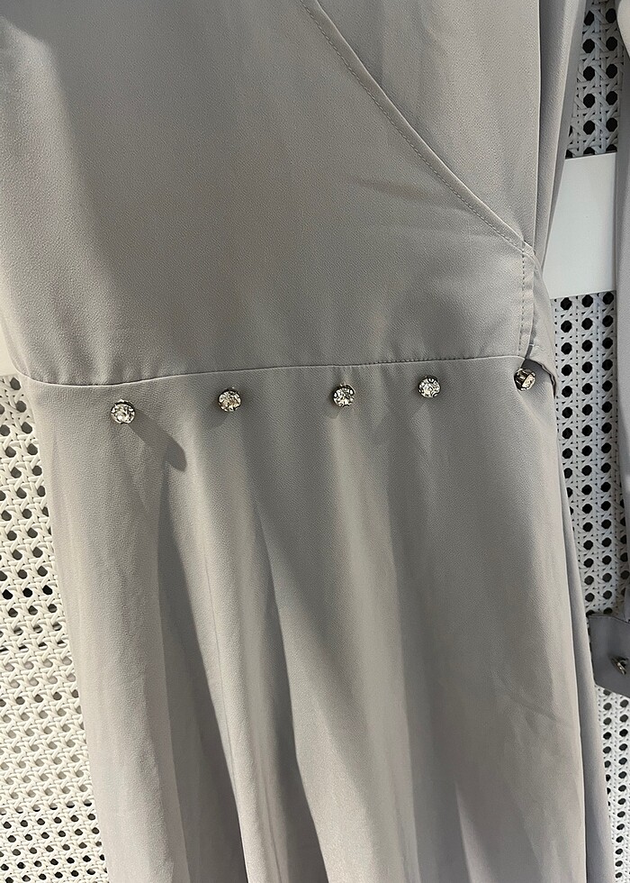 MEZUNİYET KREP KLOŞ TESETTÜR ABİYE - Görsel 4