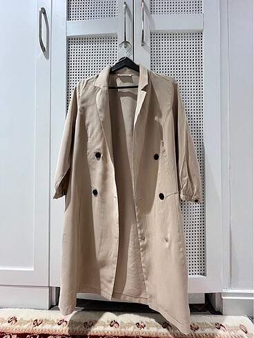 MANGO CAMEL TRENÇ - Görsel 6