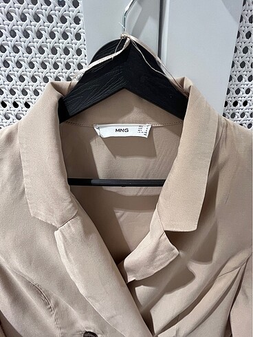 MANGO CAMEL TRENÇ - Görsel 7