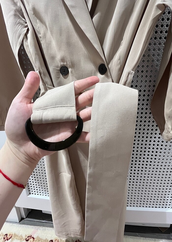 MANGO CAMEL TRENÇ - Görsel 3