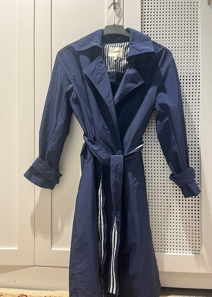 KOTON MARKA. TRENÇKOT. 34-38 Beden - Görsel 2