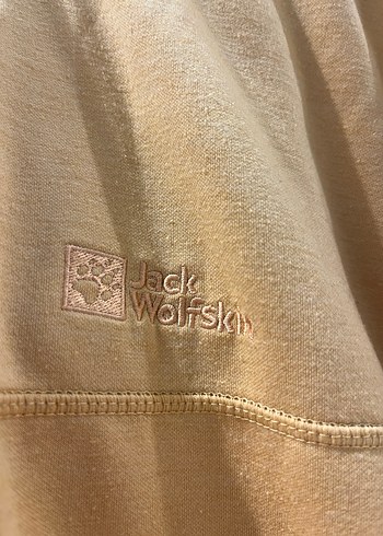 Jack Wolfskin 
Erkek Sarı Fermuarlı Street Wear Sweatshirt - Görsel 5