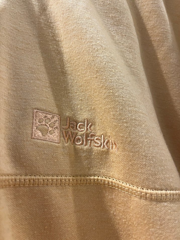 Jack Wolfskin 
Erkek Sarı Fermuarlı Street Wear Sweatshirt - Görsel 5