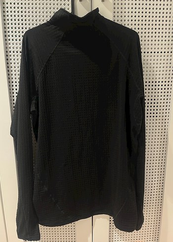 Zara Erkek Siyah Fermuarlı Yüksek Yakalı Sweatshirt - Görsel 8