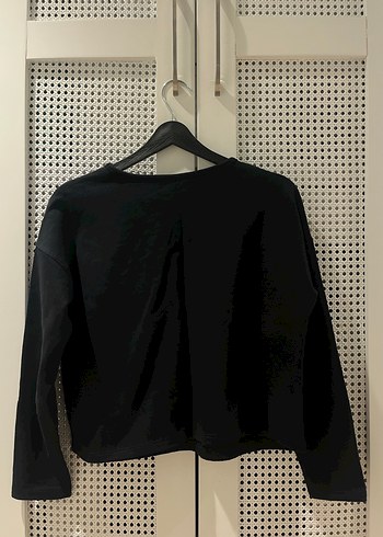 Defacto Siyah Uzun Kollu Salaş Kadın Kazak - Görsel 5