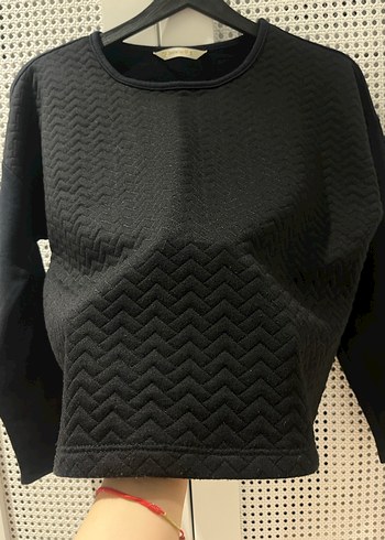 Defacto Siyah Uzun Kollu Salaş Kadın Kazak - Görsel 2