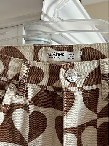 Pull and Bear pull and bear desenli pantolon