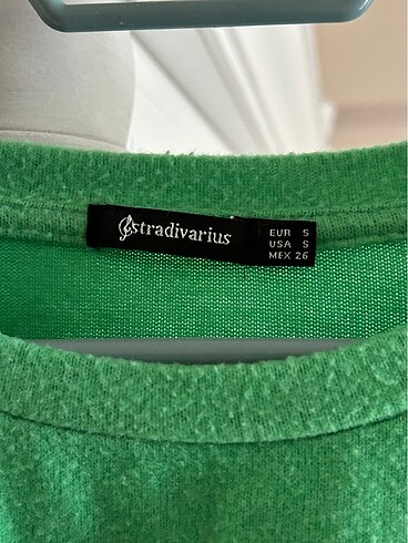 Stradivarius stradivarius yeşil kazak