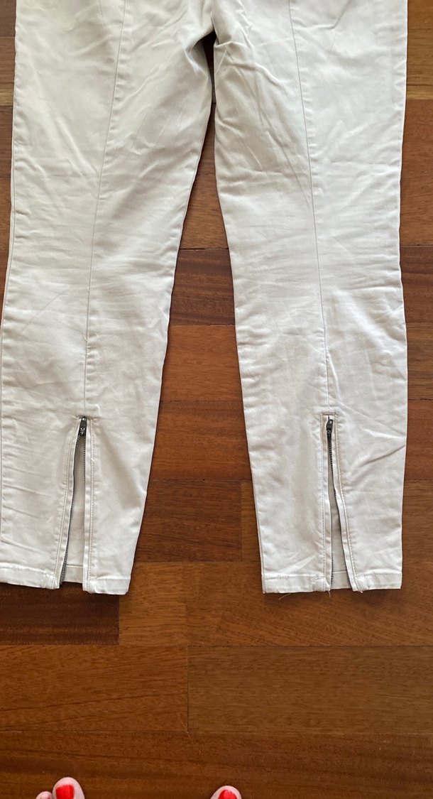 Bej Kadın Kumaş Pantolon - Görsel 4