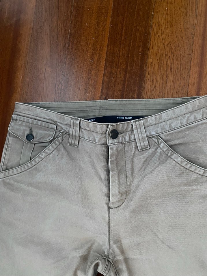 Bej  Coton Kot Pantolon - Görsel 4