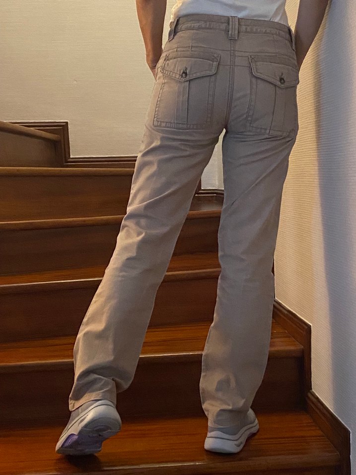 Bej  Coton Kot Pantolon - Görsel 2