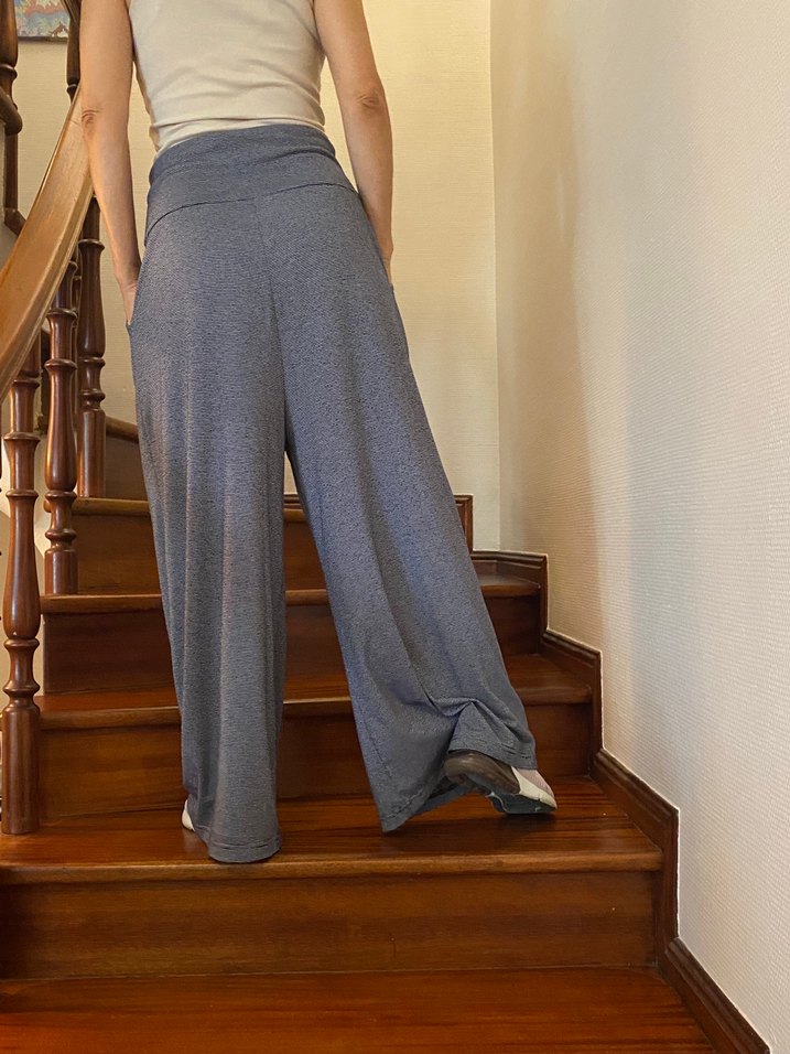 Geniş Kesim Kadın Pantolon - Görsel 2