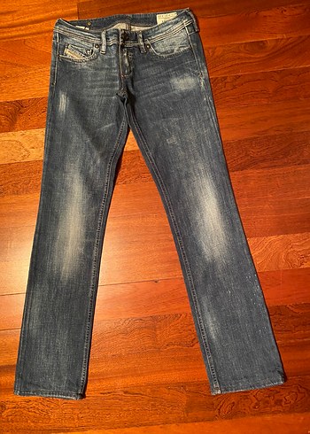 Diesel Mavi Yikamali Dar Kesim Diesel Jean