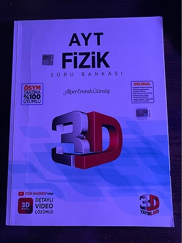 3D AYT FİZİK