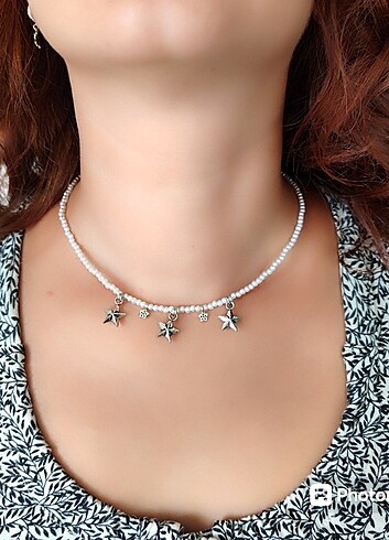Accessorize Y2K Yıldız İnci Kolye Takım