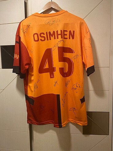 xxl Beden Galatasaray imzalı forma Osimhen
