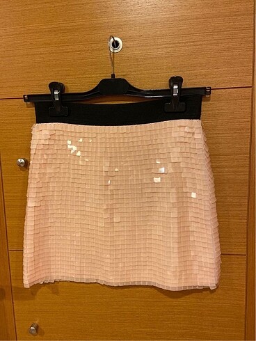 Zara pullu etek