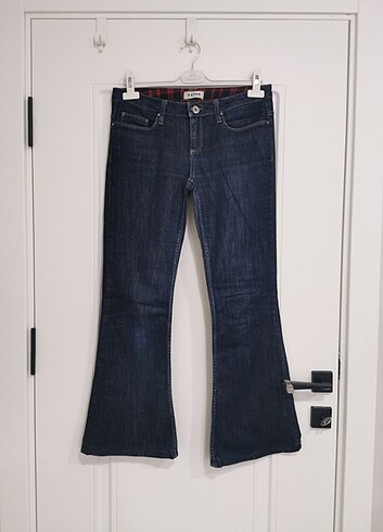 Koton ispanyol paça kot pantalon 