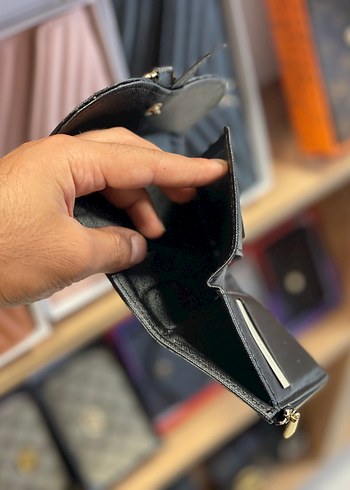  Beden siyah Renk Dior Kadın cüzdan