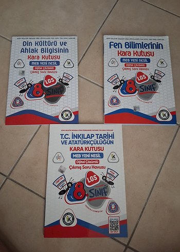 8. Sınıf Kara Kutusu Soru Kitapları