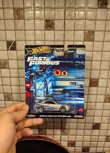 NİSSAN SKYLİNE GTR34 HOT WHEELS Brian Ocanner