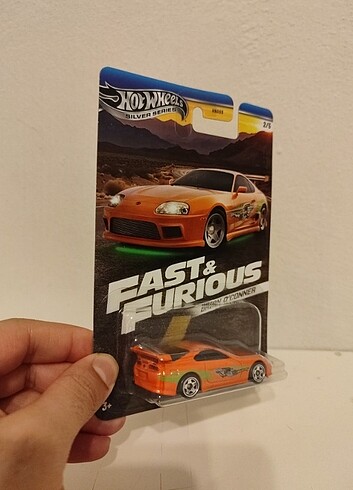  Beden HOT WHEELS TOYOTA SUPRA FAST AND FURİOUS