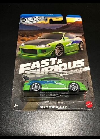Hot wheels Eclipse fast and furious Brian serisi