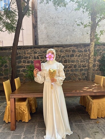 m Beden Nikah elbisesi