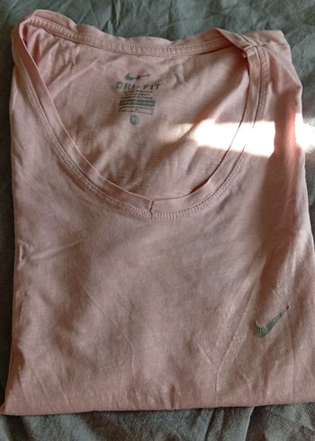 Bej Kısa Kollu Basic Tişört - Görsel 3