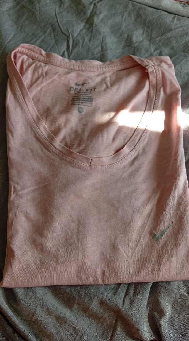 Bej Kısa Kollu Basic Tişört - Görsel 3